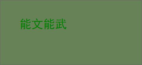 能文能武
